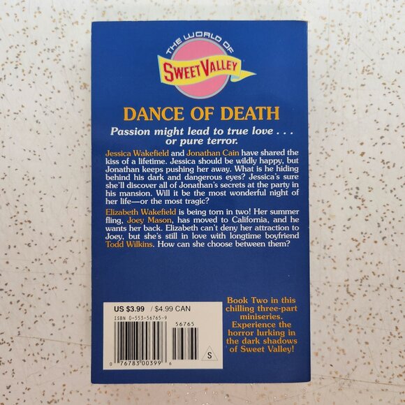 Sweet Valley High #127 Dance of Death - Picture 2 of 5